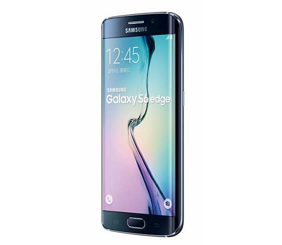 ▲Samsung Galaxy S6 Edge的雙曲面側螢幕，是一大設計亮點。