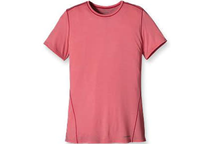 <div class="caption-credit"> Photo by: Rodale</div><b>Patagonia Women's Merino 1 Silkweight T-Shirt</b> ( $60, www.patagonia.com ) The lightest of Patagonia's Merino wool fabrics, Merino 1 Silkweight is made to keep you dry, cool, comfortable, and odor-free. Patagonia slow washes its Merino wool fabrics for softness and shrink resistance without the use of chlorine, then blends it with recycled polyester for durability and moisture transfer superior to that of 100% Merino. Perfect for hiking, this tee's seams are designed to lie smoothly beneath pack straps. <b> <a rel="nofollow noopener" href="http://www.prevention.com/health/healthy-living/7-eco-friendly-pet-products?cm_mmc=Yahoo_Blog-_-PVN_Shine-_-15%20Green%20Workout%20Looks-_-7%20Eco%20Friendly%20Pet%20Products" target="_blank" data-ylk="slk:7 Eco-Friendly Pet Products;elm:context_link;itc:0;sec:content-canvas" class="link ">7 Eco-Friendly Pet Products</a></b>