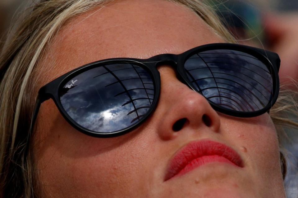 Regular sunglasses aren’t considered appropriate eyewear, the pros warn. REUTERS
