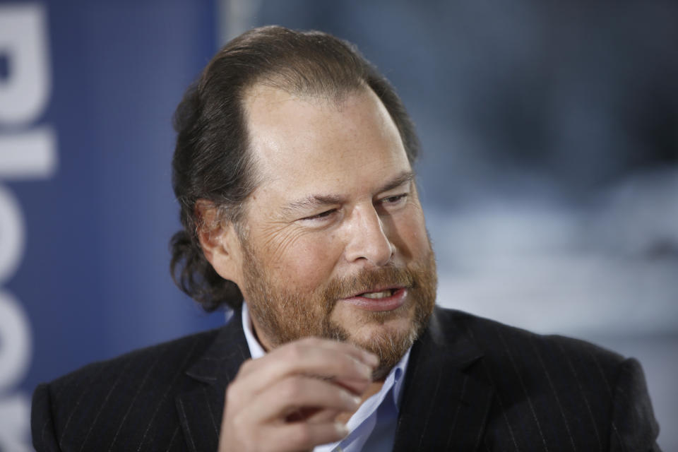 Marc Benioff, chairman and CEO of Salesforce.com, <a href="http://www.huffingtonpost.com/2015/03/26/salesforce-cancels-indiana-events_n_6950398.html" target="_blank">tweeted</a>: "Today we are canceling all programs that require our customers/employees to travel to Indiana to face discrimination."