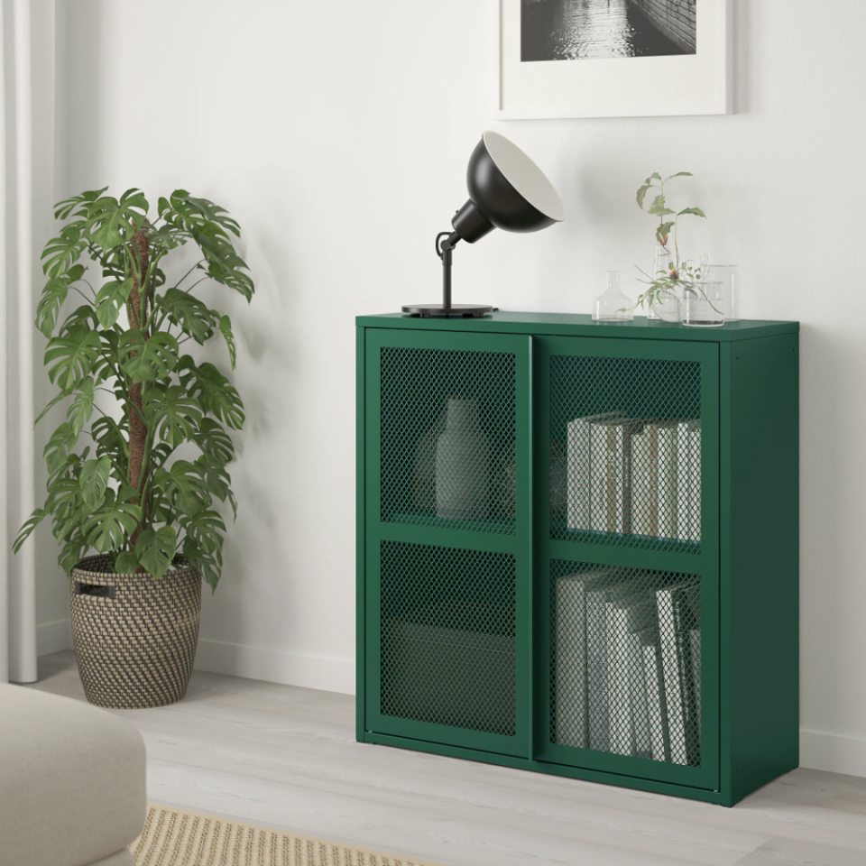 Use a Cabinet with Mesh Doors