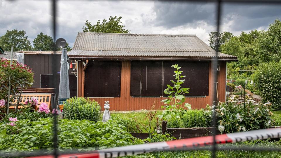 Die Laube am Stadtrand ist einer der Tatorte im Missbrauchskomplex Münster.