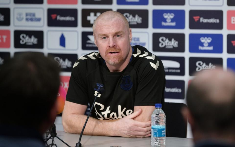 Sean Dyche speaks to the media during the Everton press conference - Sean Dyche offers Everton fans something they have been sorely lacking - Getty Images/Tony McArdle