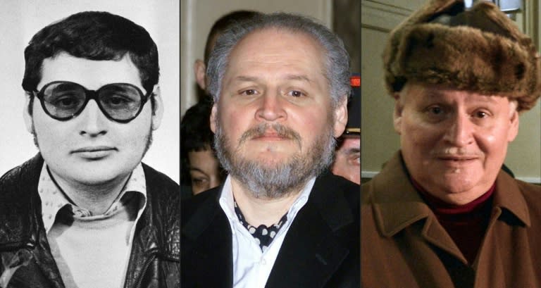 The many faces of Venezuelan self-styled revolutionary Ilich Ramirez Sanchez, also known as "Carlos the Jackal"