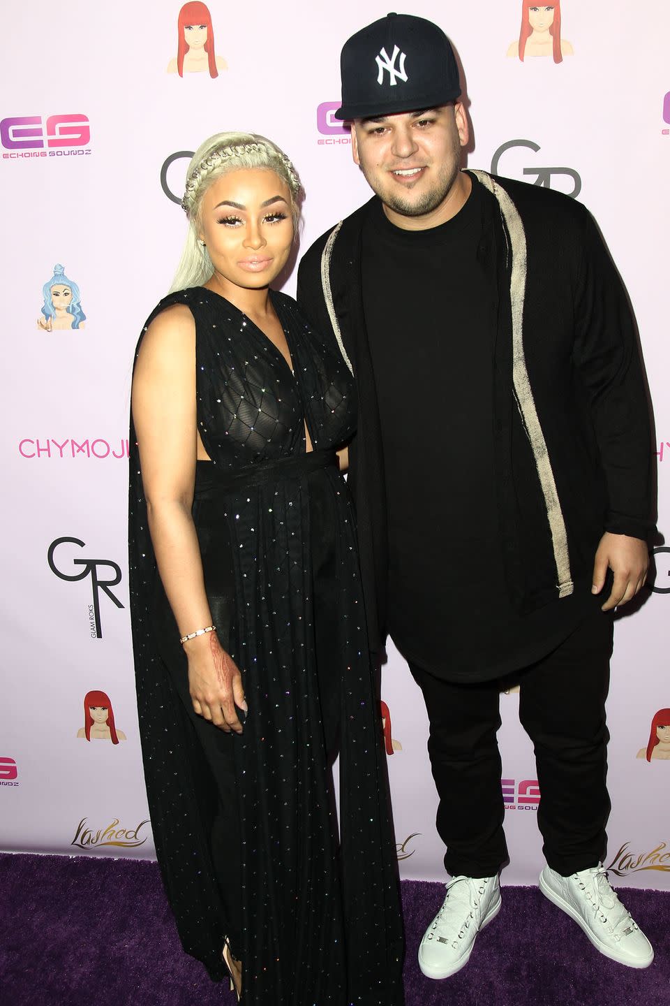 Rob Kardashian and Blac Chyna