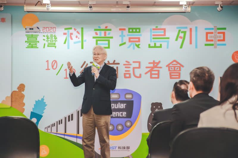 科技部長吳政忠表示，科技是臺灣續航未來，科技政策的布局必須具有前瞻性。（科技部提供）