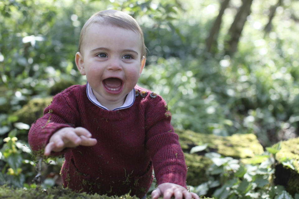 El príncipe Luis cumple 1 año