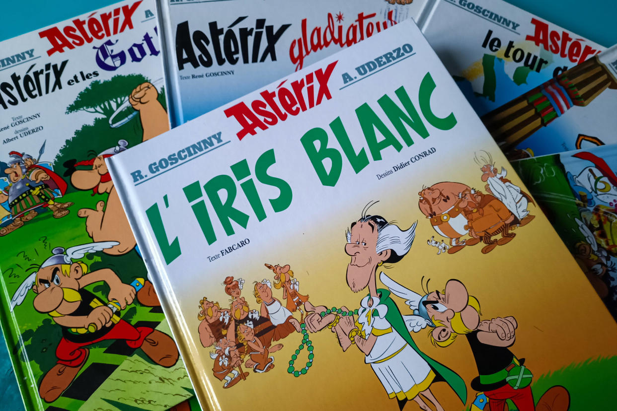 Le nouvel Astérix « L’Iris blanc » rencontre un franc succès en librairie. 