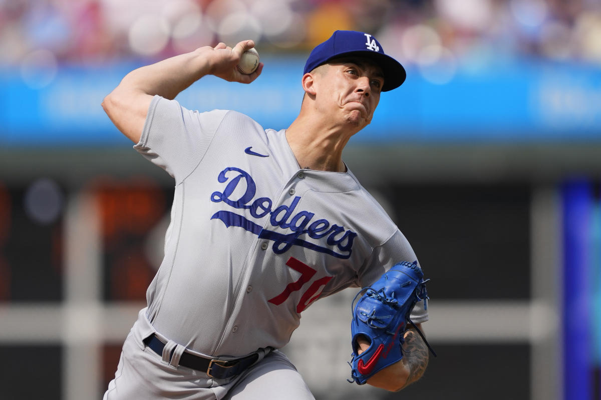 Martinez, Miller lead Dodgers past Phillies 9-0 as Thomson ejected