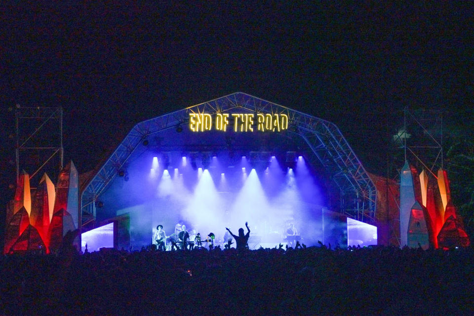 Hot Chip performing in the headline slot at the 2021 End of the Road Festival. (Richard Gray/EMPICS)