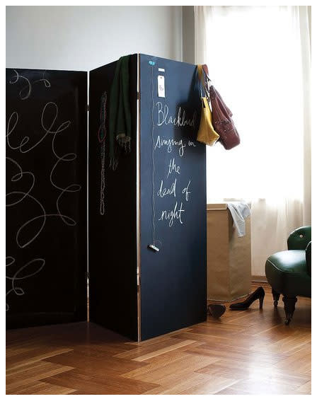 Chalkboard Room Divider