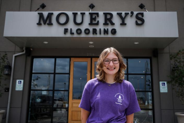 Mouery's Flooring in Springfield is hosting a blood drive put on by The Community Blood Center of the Ozarks on Monday, August 1 to honor Morgan Green, a Marshfield softball standout who beat Leukemia.