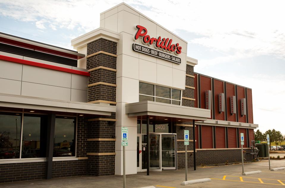 The new Portillo's restaurant at 3400 Freedom Drive in Springfield, Ill., Tuesday, Nov. 10, 2020. The business plans to open Dec. 8, 2020.