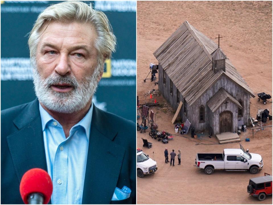 Alec Baldwin, Rust set