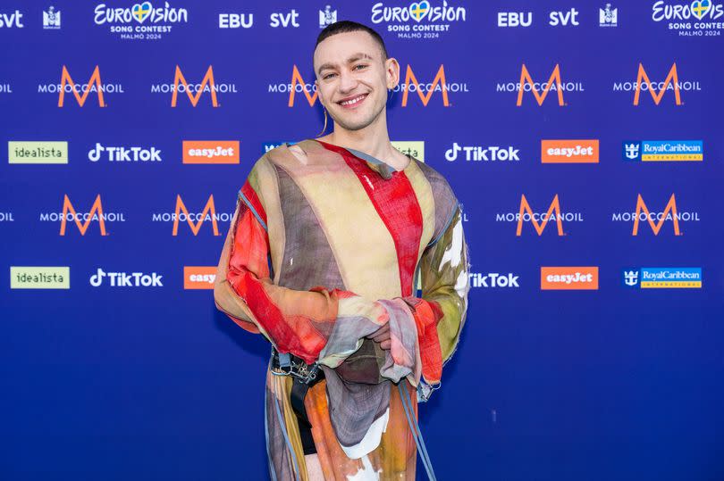 Olly Alexander from UK at Eurovision