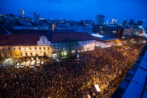 The double murder of Kuciak and his fiancee Martina Kusnirova plunged the country into crisis and sparked mass demonstrations