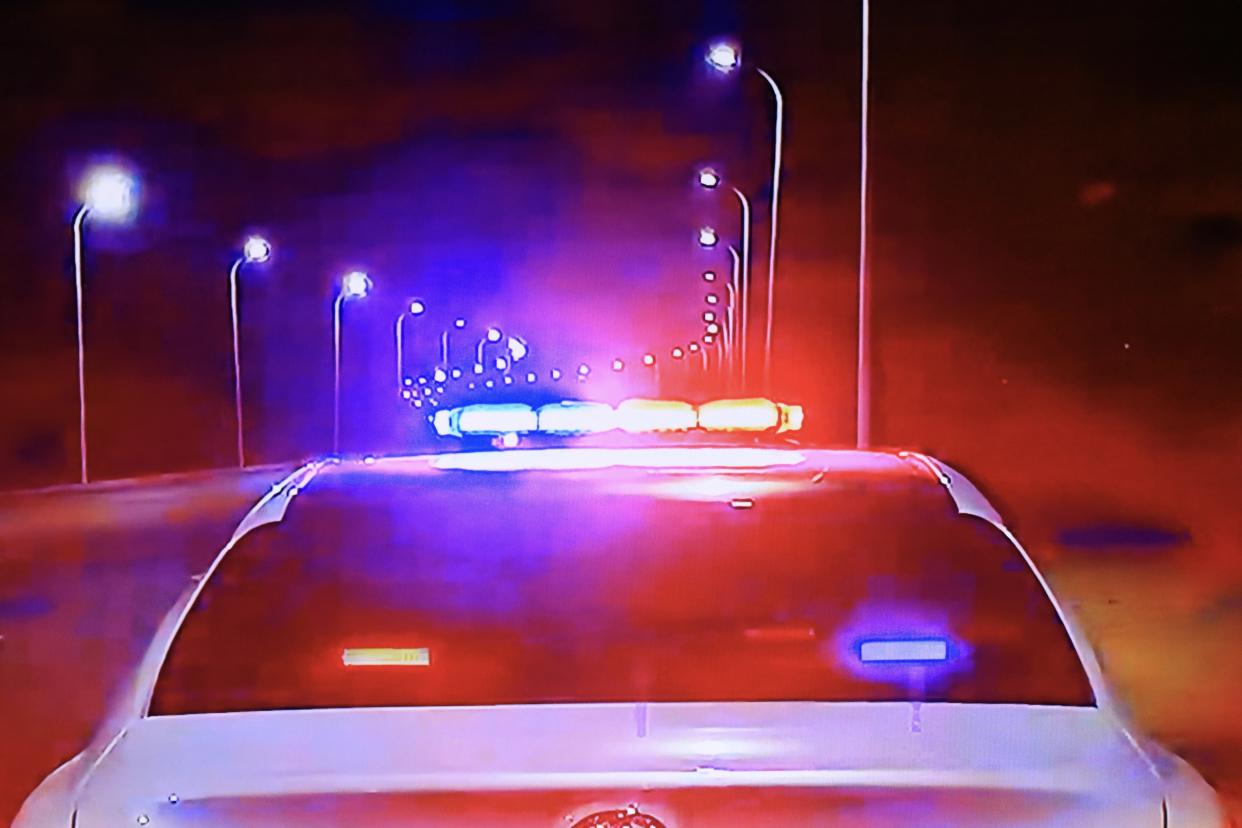 L'homme s'est enfui au volant de la Ford des policiers, tous clignotants allumés (Image d'illustration : Getty Images)