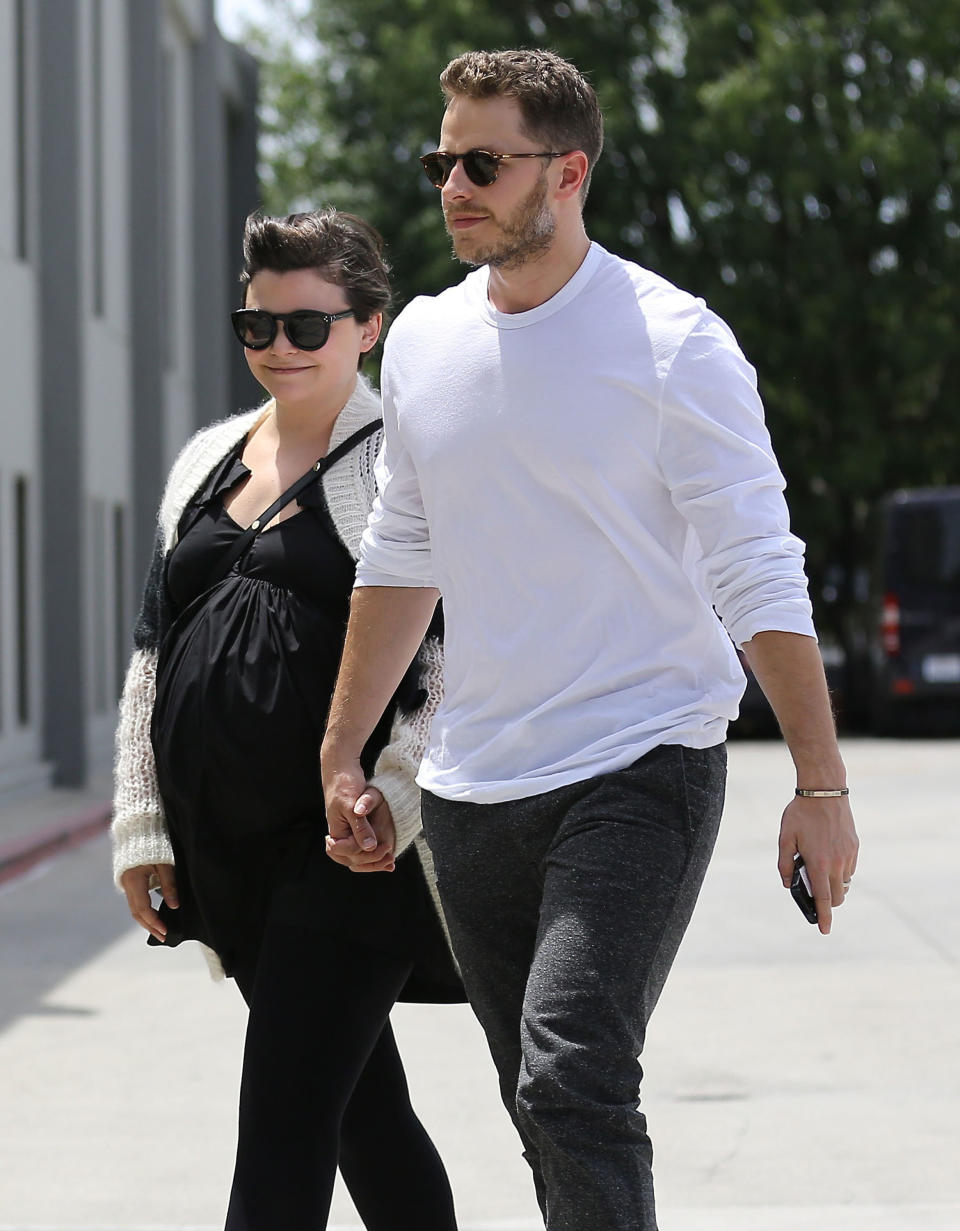 The co-stars <a href="http://www.huffingtonpost.com/2014/04/13/ginnifer-goodwin-josh-dallas_n_5141987.html" target="_blank">tied the knot</a> on April 12, 2014. They are expecting their first child together very soon!