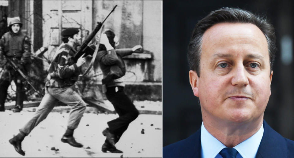  During his time in office David Cameron issued a formal state apology for the killings. Source: AAP