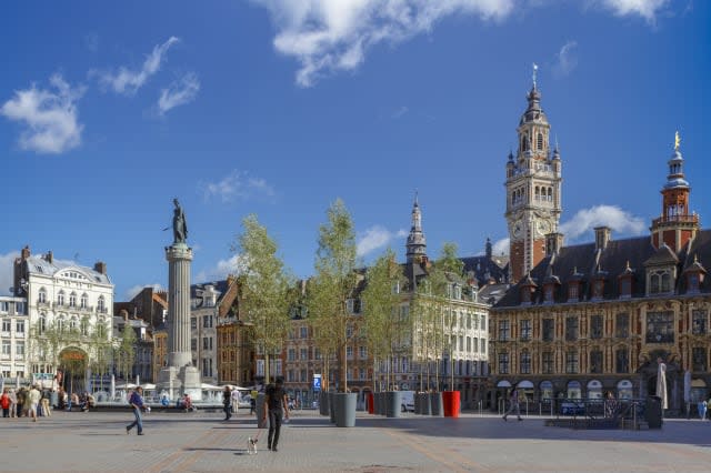 Grand Place is Lille's city centre sqaure