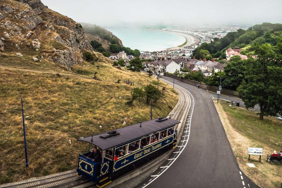 Great Orme Tramway in Wales, UK