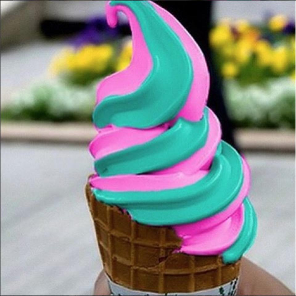 The most exotic looking ice cream cones ever!
