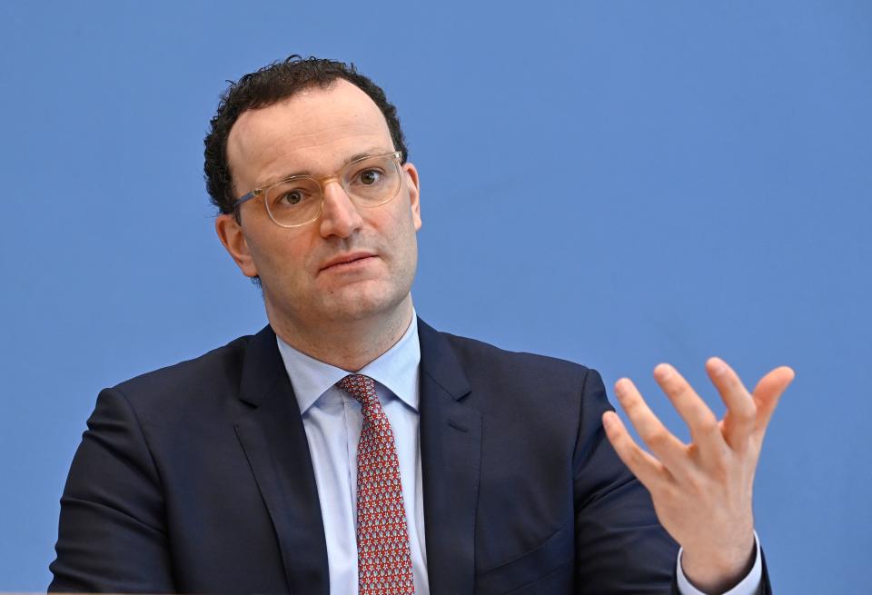 German Health Minister Jens Spahn. (Getty)