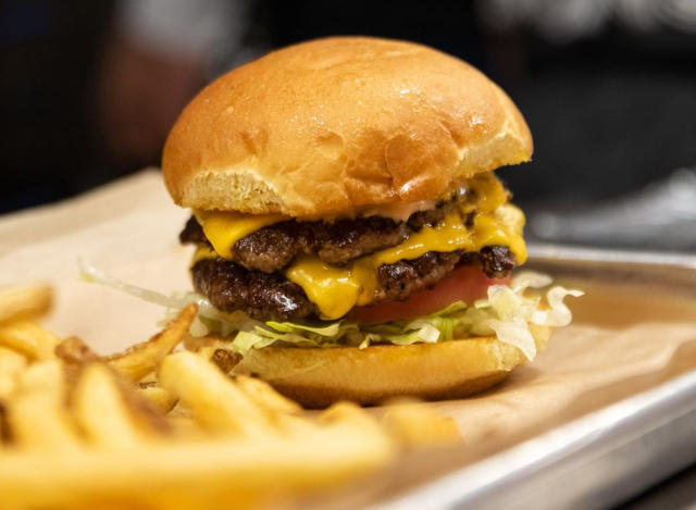 This Popular Burger Chain Just Opened Its First NYC Location