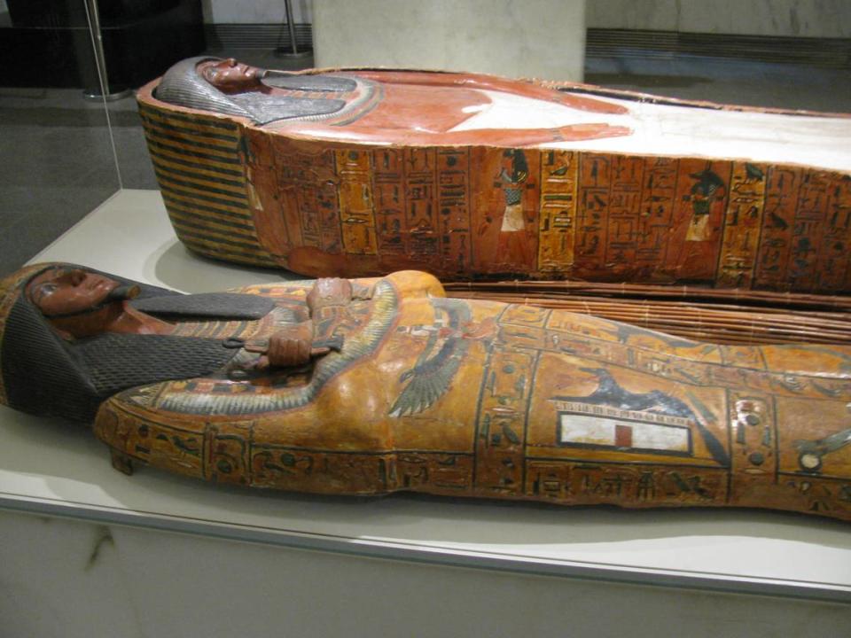 Las famosas momias de los faraones y sus familias se encuentran ahora en el NMEC.