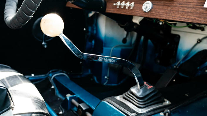 The 1969 Dodge Charger Daytona&#39;s gear shifter