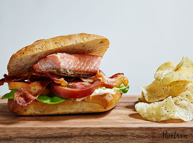 Salmon BLT