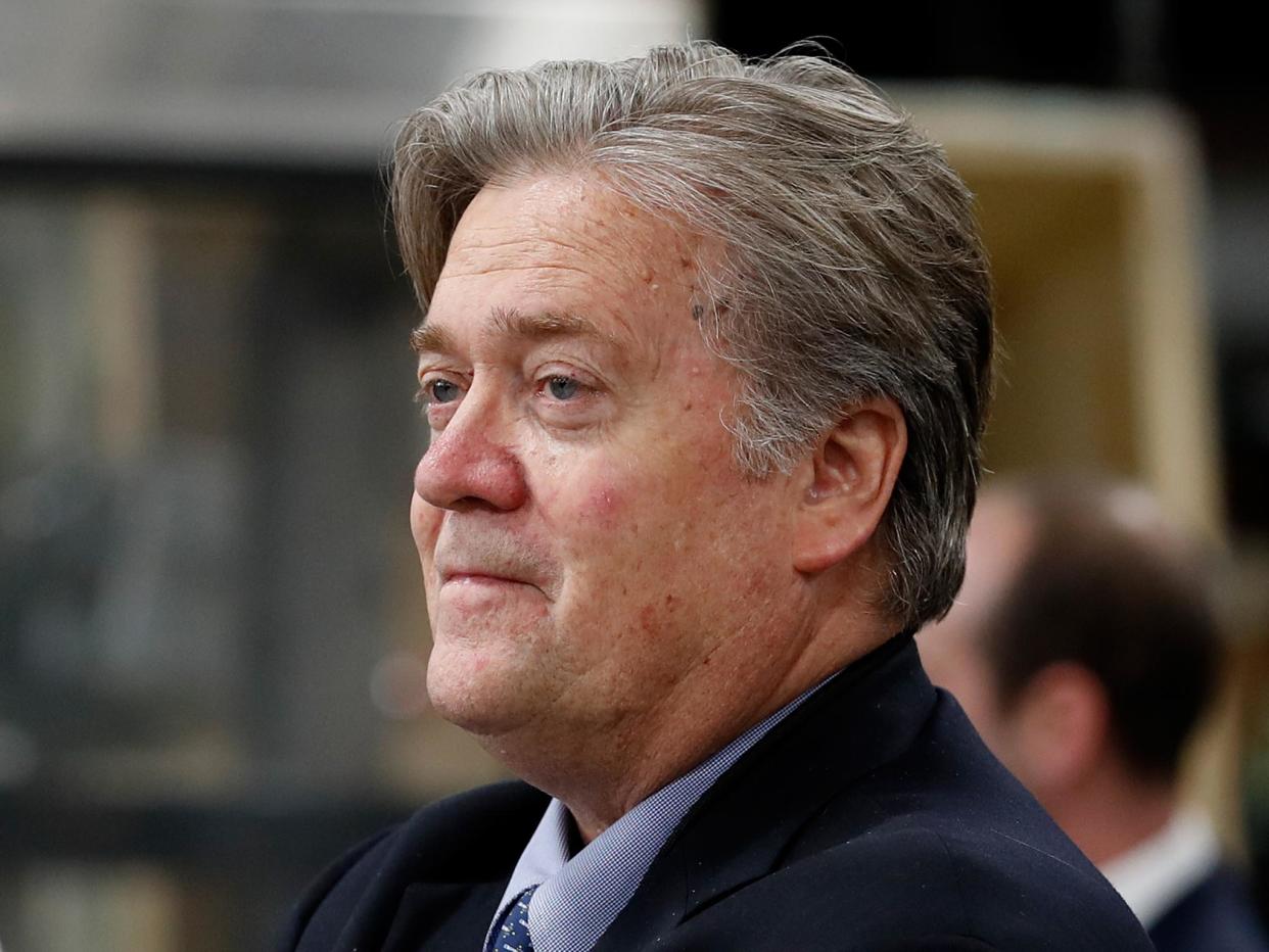 Steve Bannon, chief White House strategist to President Donald Trump: AP