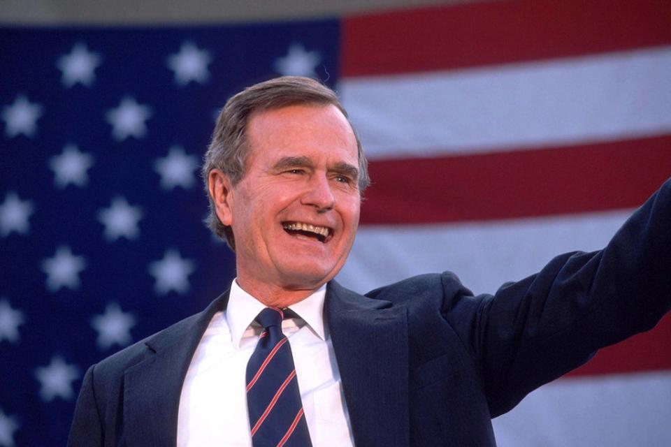 George HW Bush (Getty)