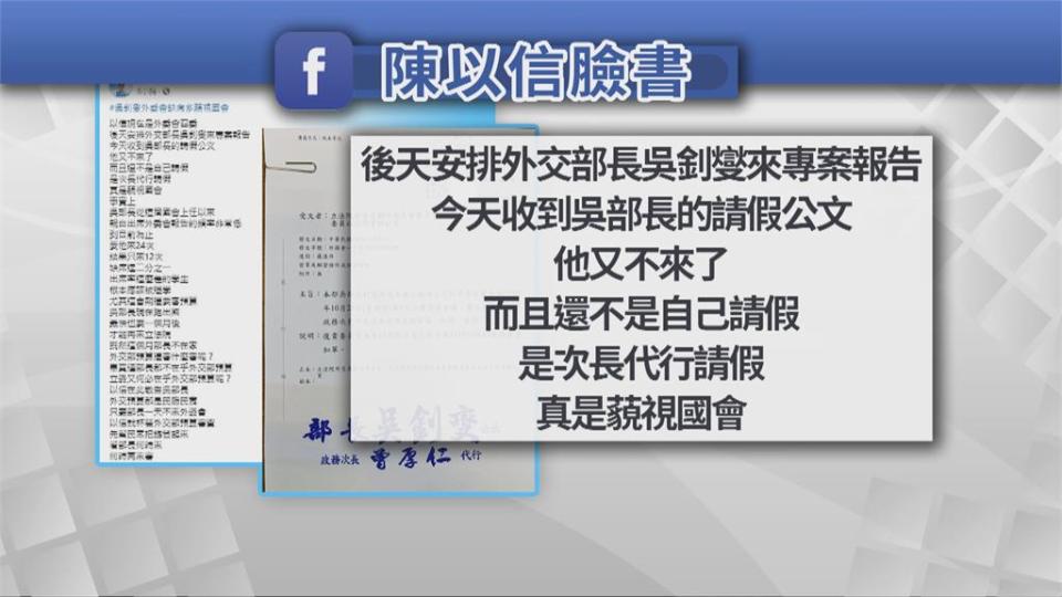 吳釗燮訪歐民主外交　中批「四處竄訪」 陳以信配合扯後腿？