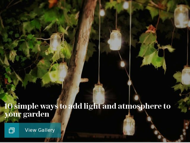 10 simple ways to add light and atmosphere to your garden