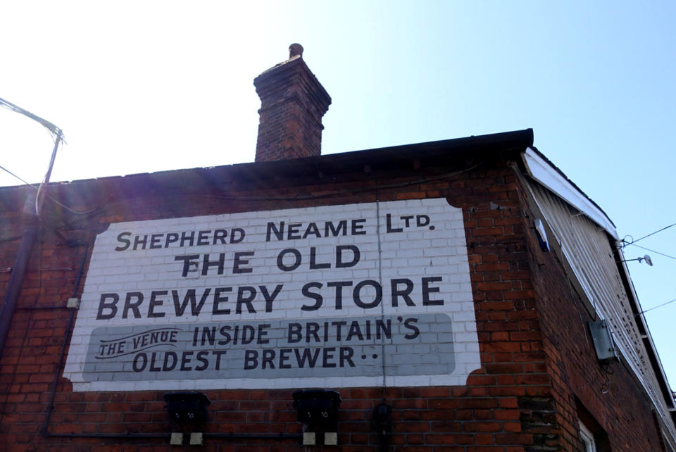 General view of Shepherd Neame Brewery in Faversham