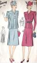 <p>Instead of dresses, separates started coming into play in the '30s. Pleated trapeze tops could be cinched during early months and worn more loosely once a bump started to show.</p>