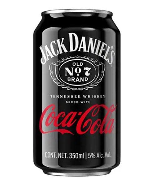 Lappe mor Stirre Together at last': Jack Daniels and Coca-Cola mix it up with official  canned cocktail