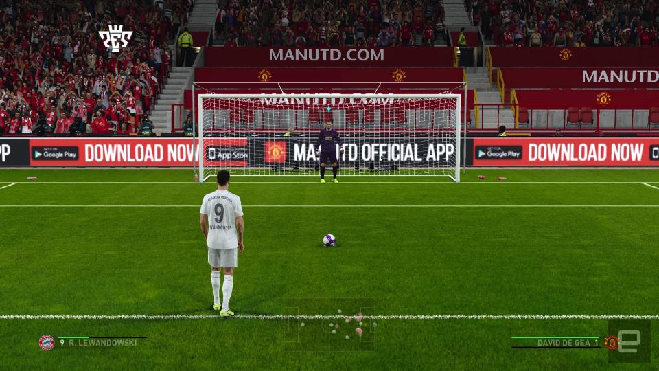 Konami's latest soccer game is here.