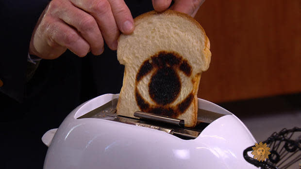 It's no ordinary toast.  / Credit: CBS News