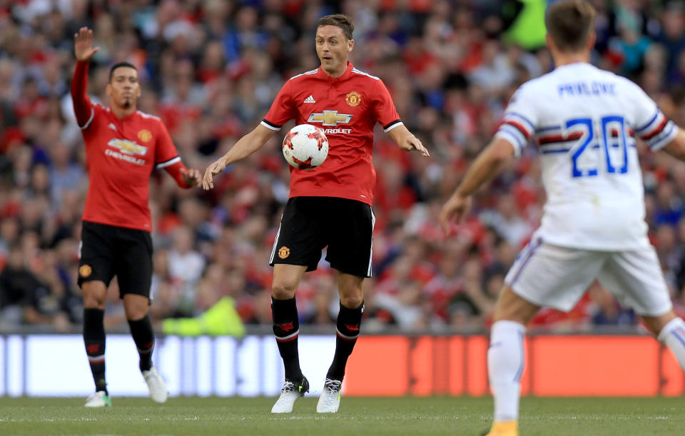 Nemanja Matic made a shock move from Chelsea to Manchester United in the summer