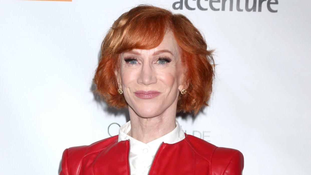 Kathy Griffin at the 2019 Oscar Wilde Awards at the Bad Robot on February 21, 2019 in Santa Monica, CA