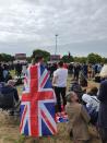 Hyde Park, el punto de encuentro de los ciudadanos para ver el funeral en pantallas grandes