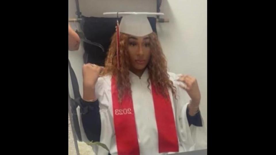 L.B., a transgender teen, missed her high school graduation ceremony in Harrison County, Mississippi, after the School District told her she could not wear a dress and heals to the Mississippi graduation.
