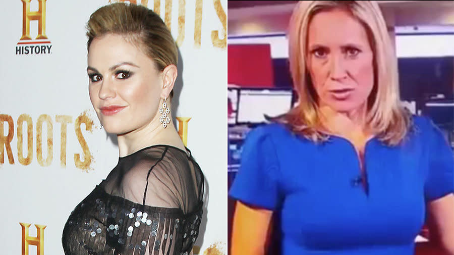 Anna Paquin Reveals It Was Her Breasts On Bbc News 