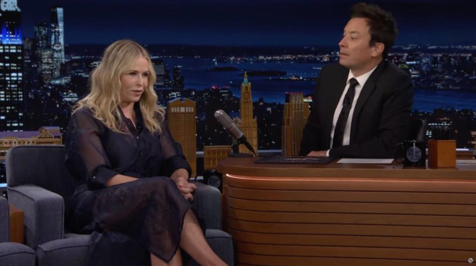 Chelsea Handler appears on “The Tonight Show Starring Jimmy Fallon” on May 14. NBC