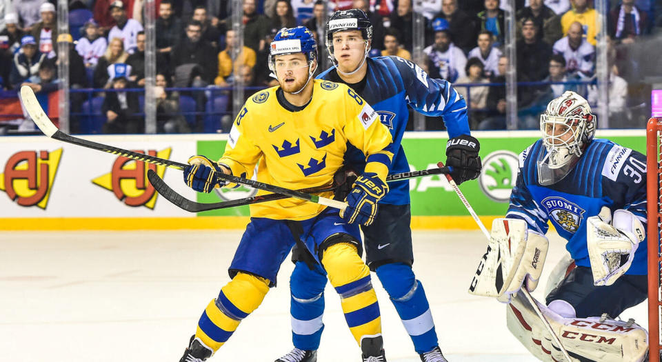 William Nylander was on one at the worlds. (Getty)