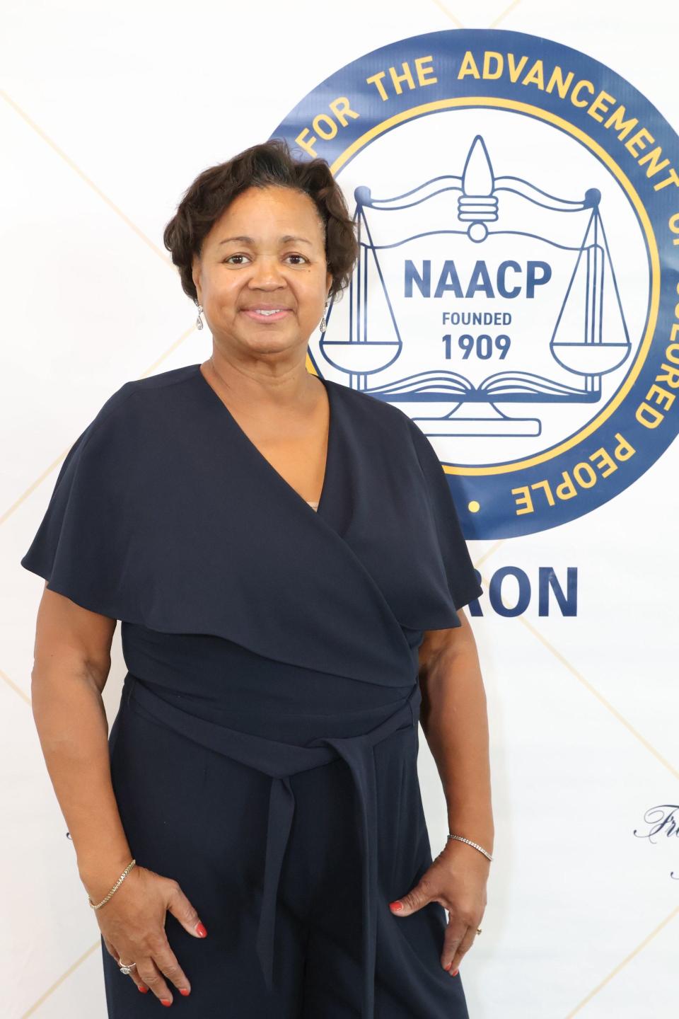 Judi Hill, president Akron NAACP.