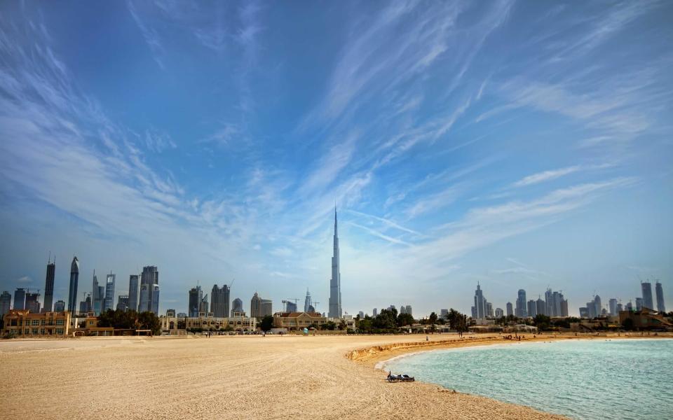 Dubai beach scene - Getty