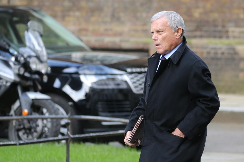 British businessman Martin Sorrell's ad agency said it "continued to hire aggressively around strong gross profit growth and significant new business wins.” Photo: Isabel Infantes / AFP